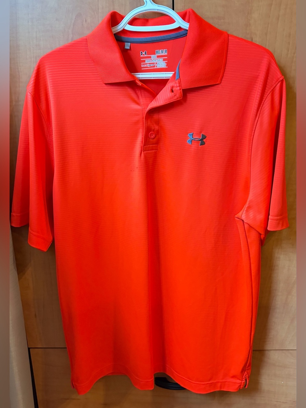 Under Armour Men’s Bright Orange Performance Polo